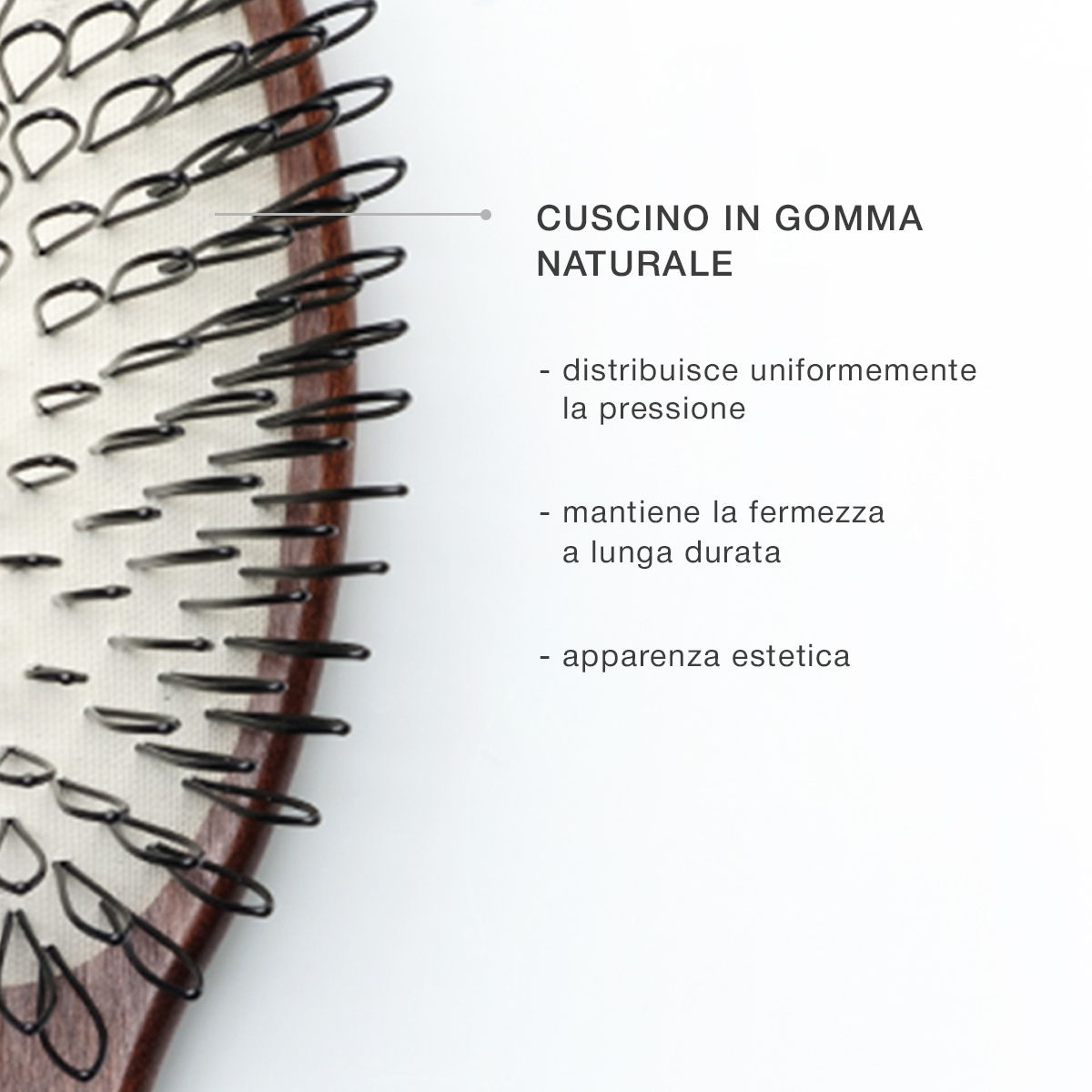 SPAZZOLA DI PROTEZIONE PER CAPELLI