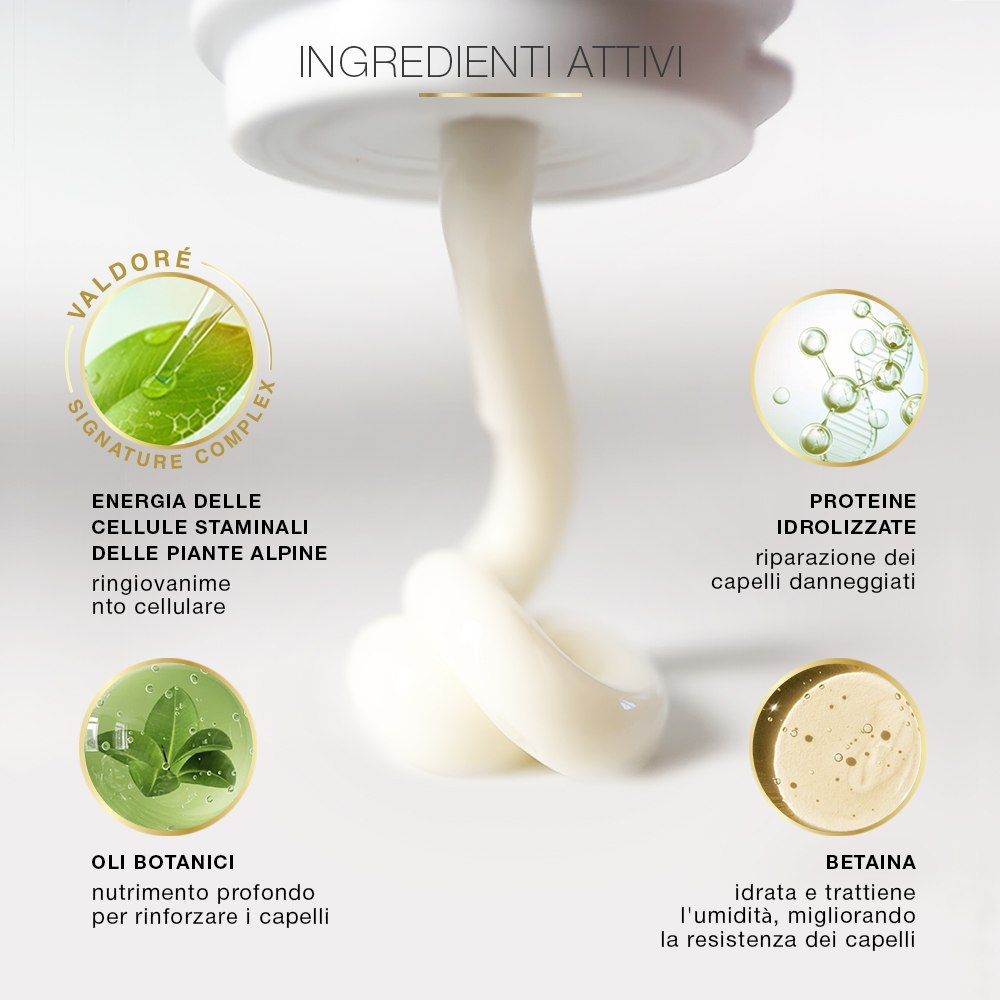 A special set of three: MASCHERA RISTRUTTURANTE PER CAPELLI