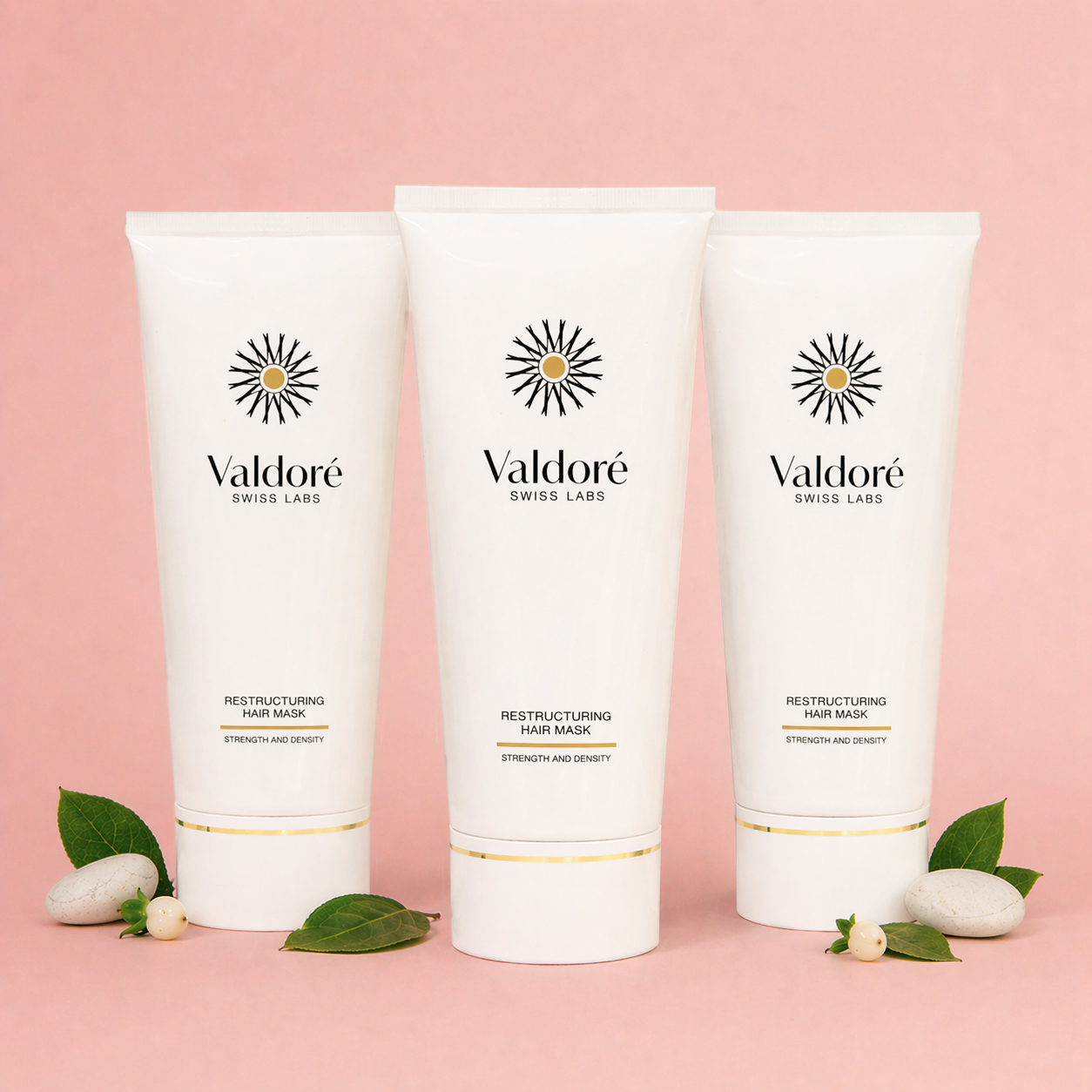 A special set of three: RESTRUCTURING HAIR MASK