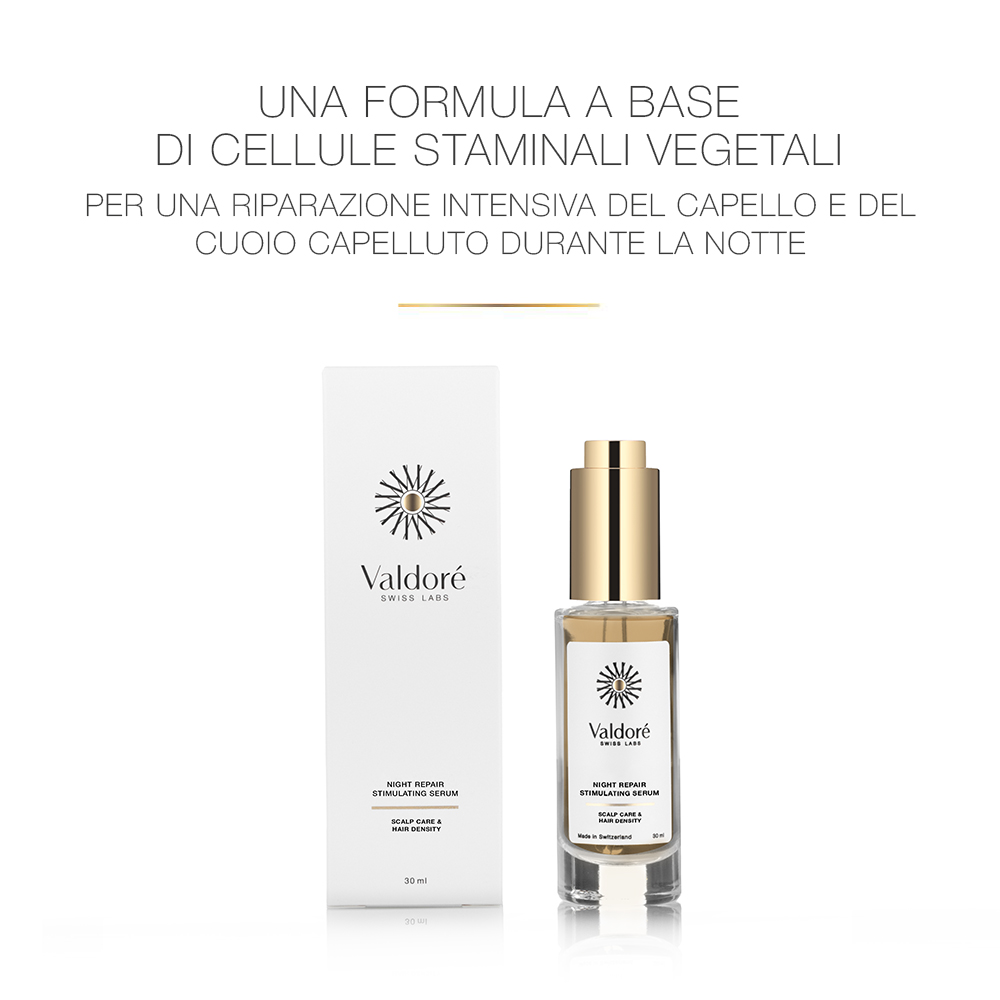 SIERO NOTTURNO STIMULANTE E RIPARATORE PER IL CUOIO CAPELLUTO